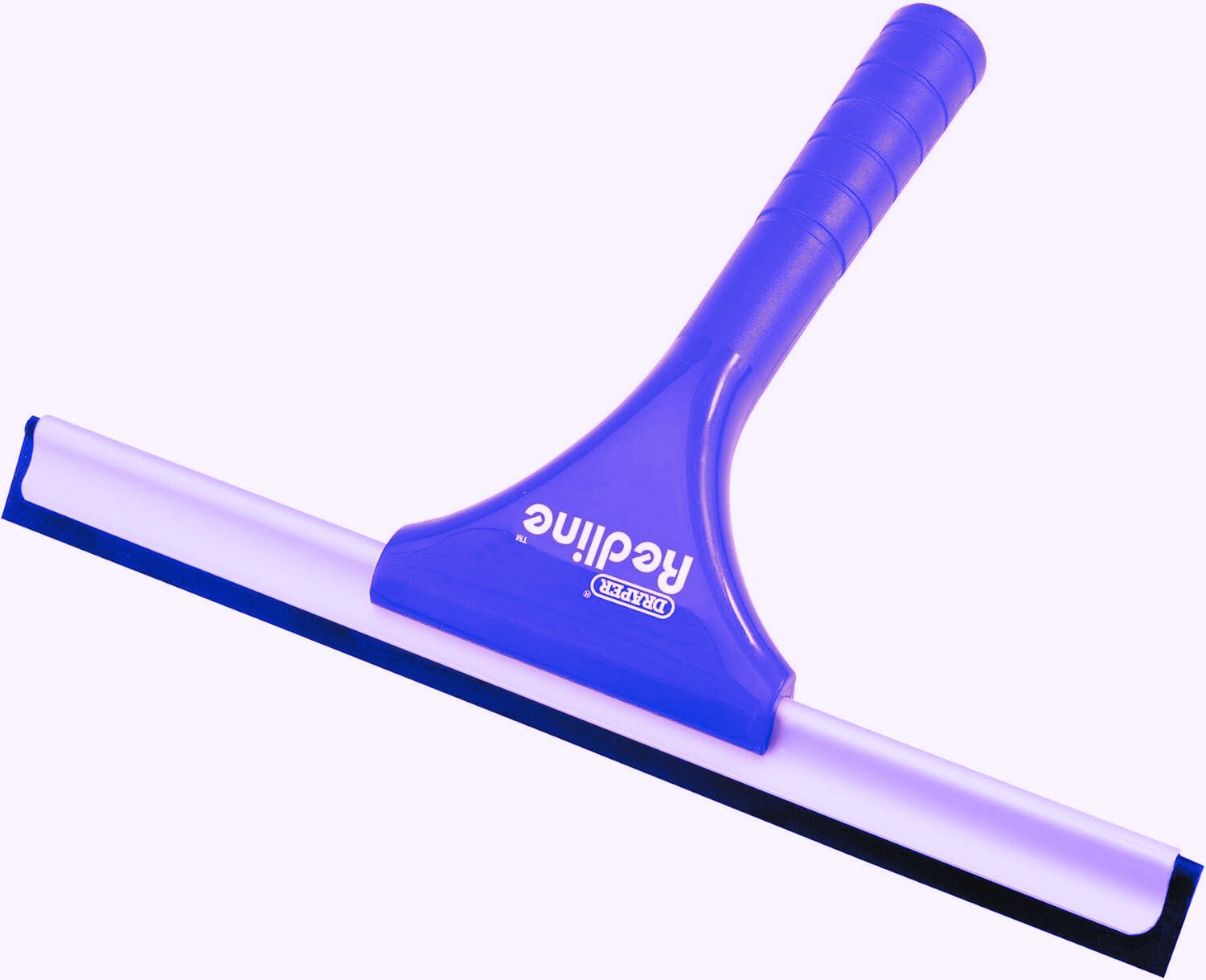 Draper Redline Window Cleaning Equipment | 250 mm Rubber Blade Squeegee | Plastic Handle Window Cleaner |